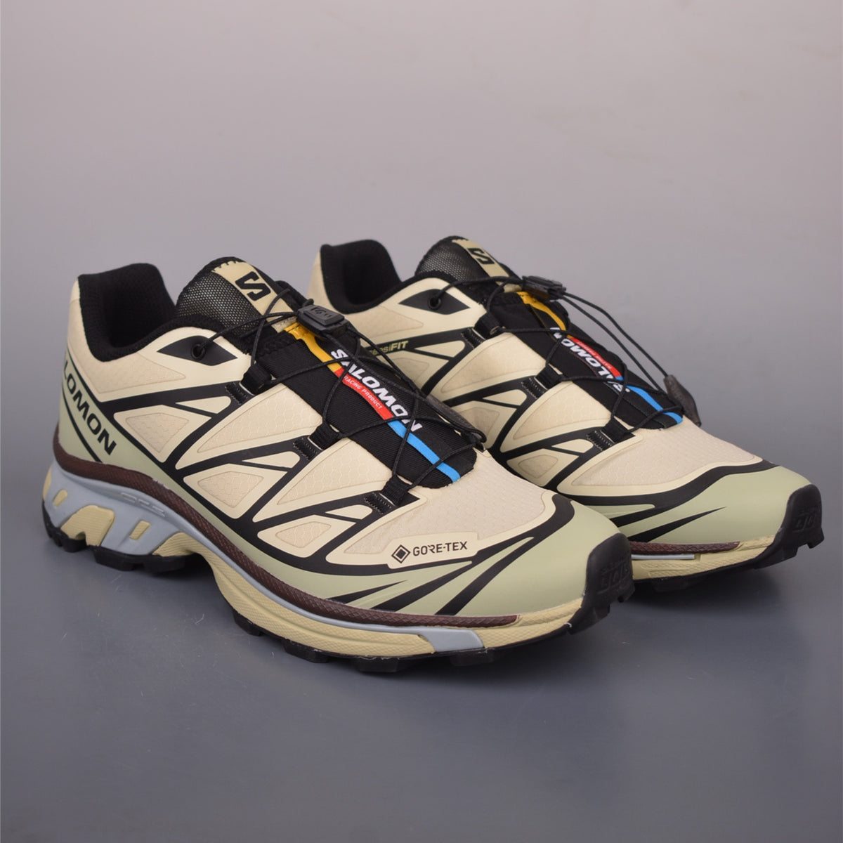 Salomon XT-6 GTX Aspargus Green Tea Chocolate L49202200