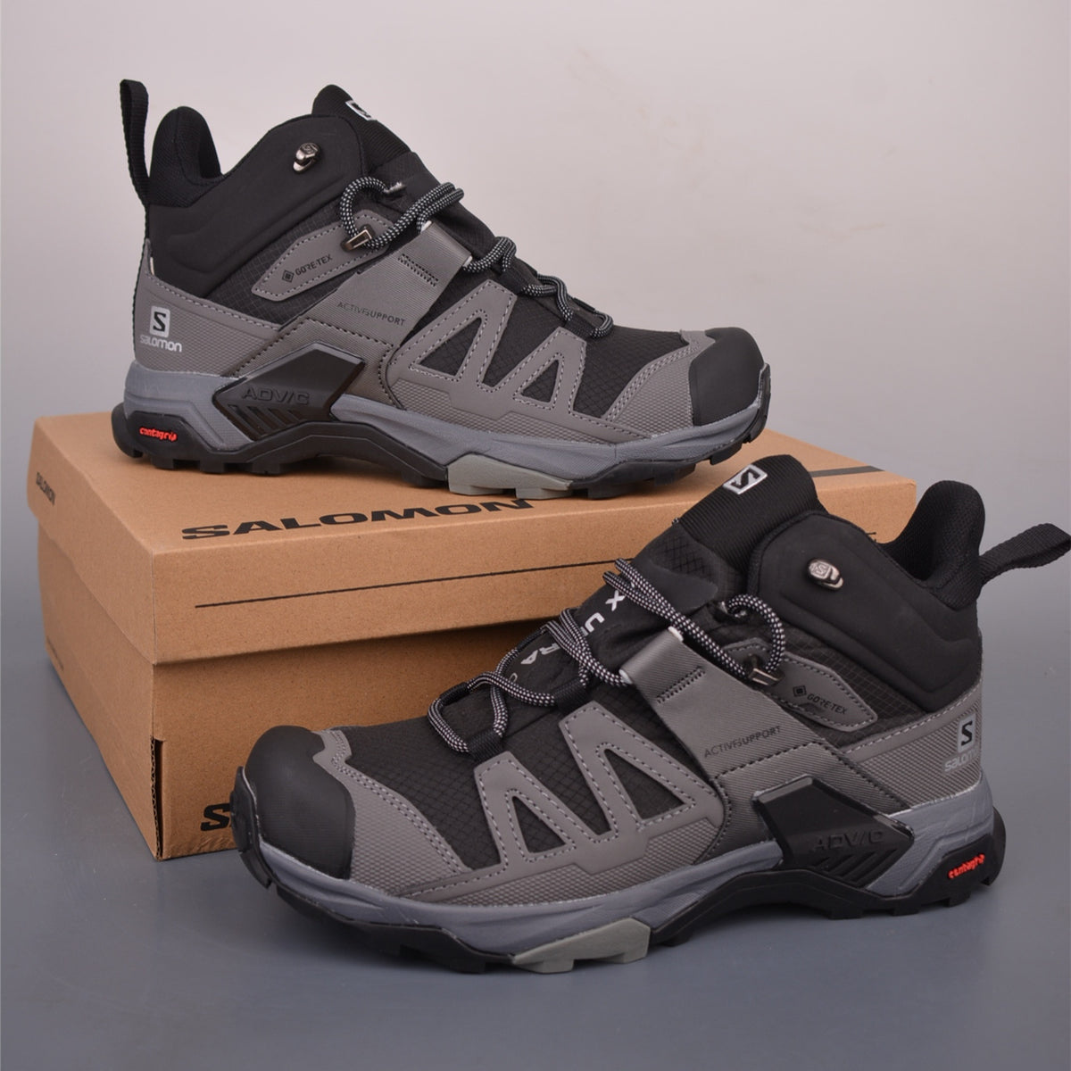 Salomon X ULTRA 4 MID GTX Gray Black L4129340