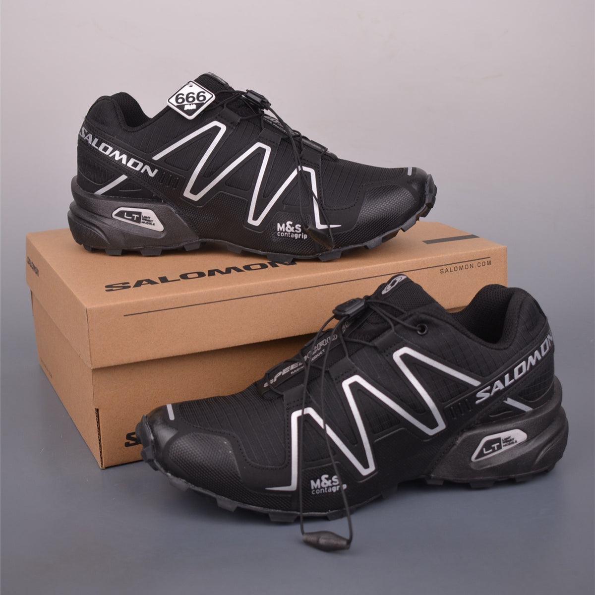 Salomon Speed Cross 3 Black Silver sneakers L47588000