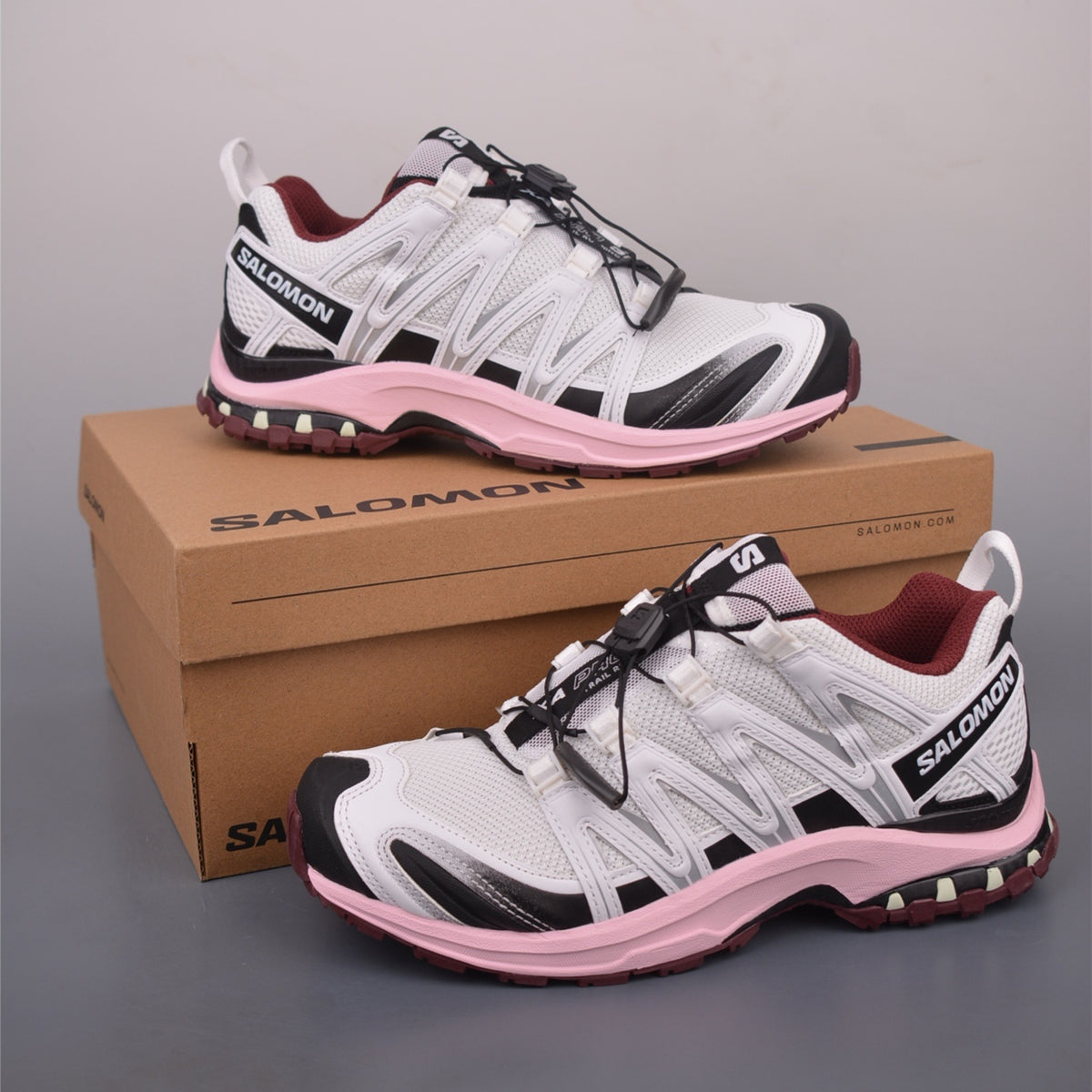 Salomon XA PRO 3D SUEDE White Black Fairy Tale L47867600