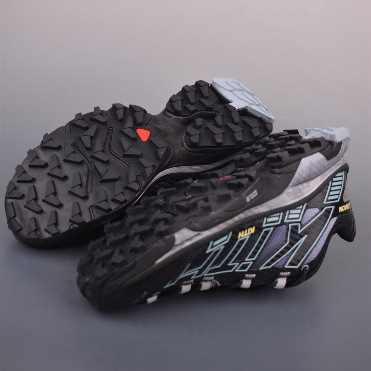 Kith x Salomon XT-4K Black Alloy Blue Fog L45450800