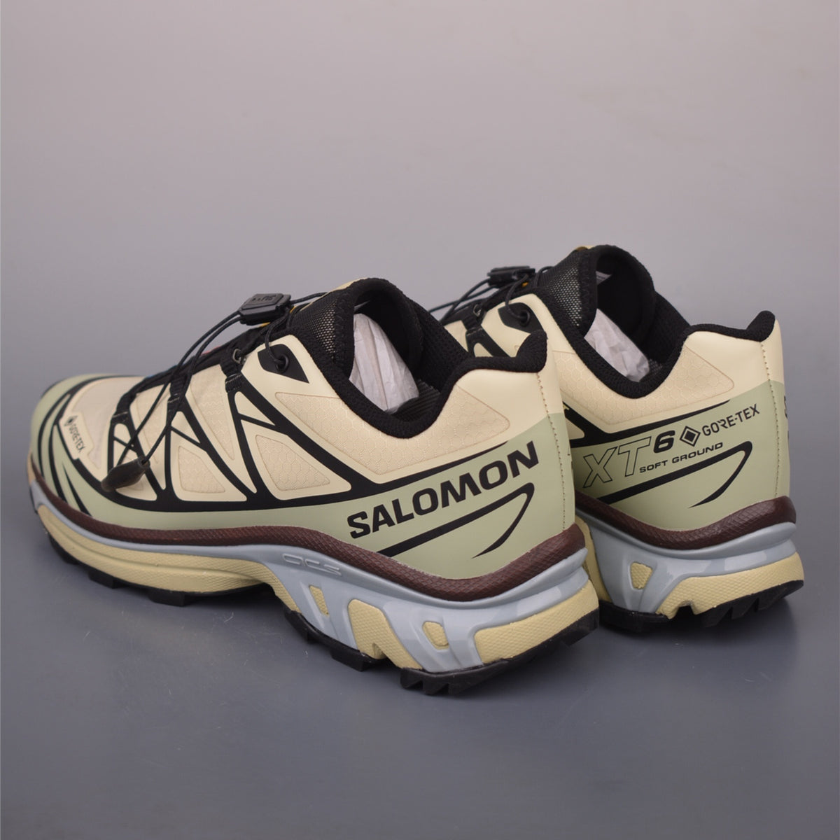 Salomon XT-6 GTX Aspargus Green Tea Chocolate L49202200