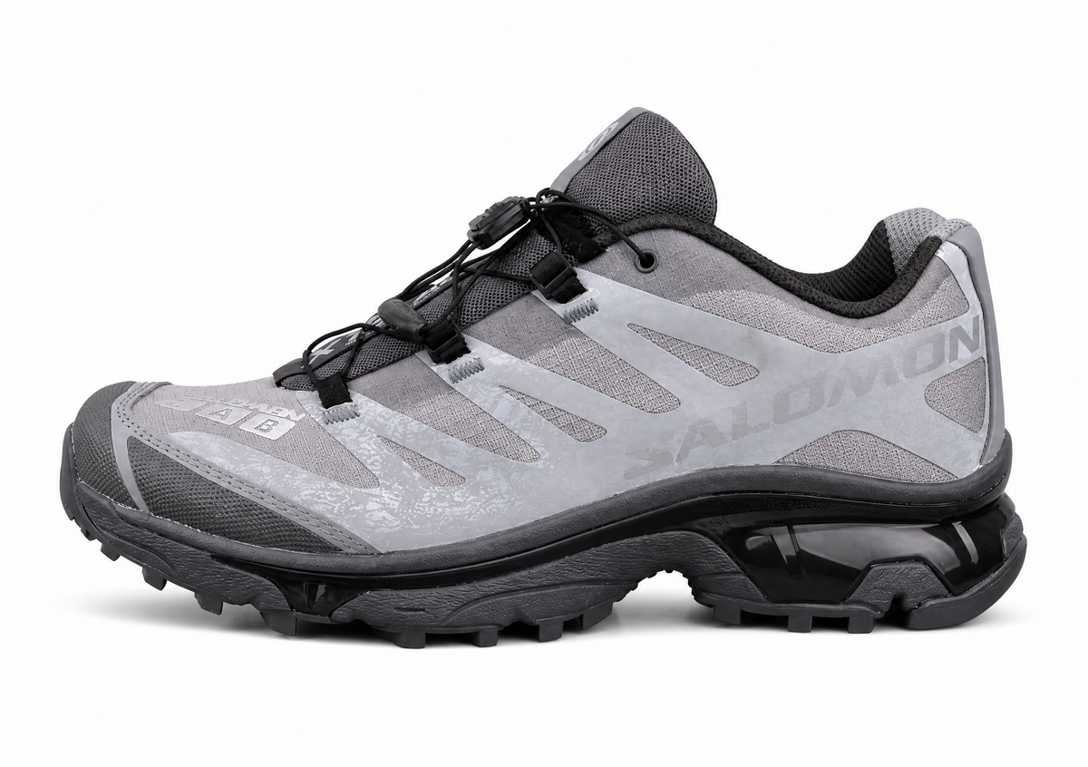 Salomon XT-4 OG PROTECTIVE Monument Asphalt Footwear Silver Sneakers L47876900