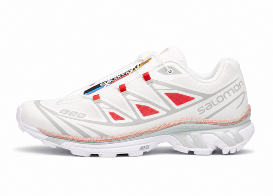 Salomon XT-6 GTX White Red L41252900