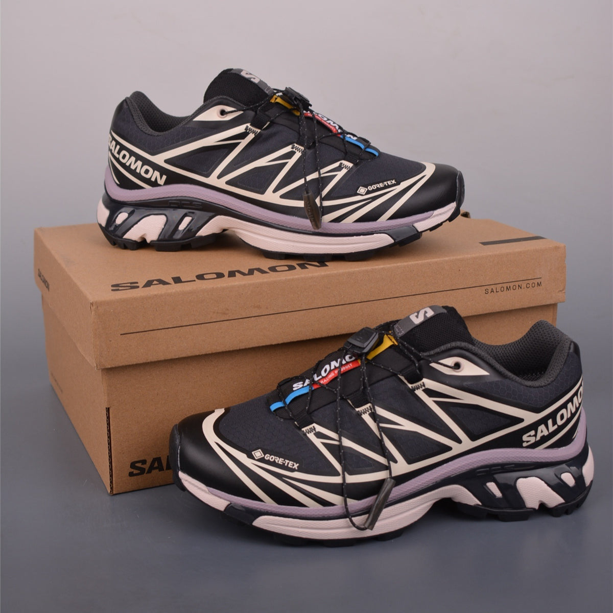 Salomon XT-6 Phantom Hushed Violet Nirvana Sneakers L47861400