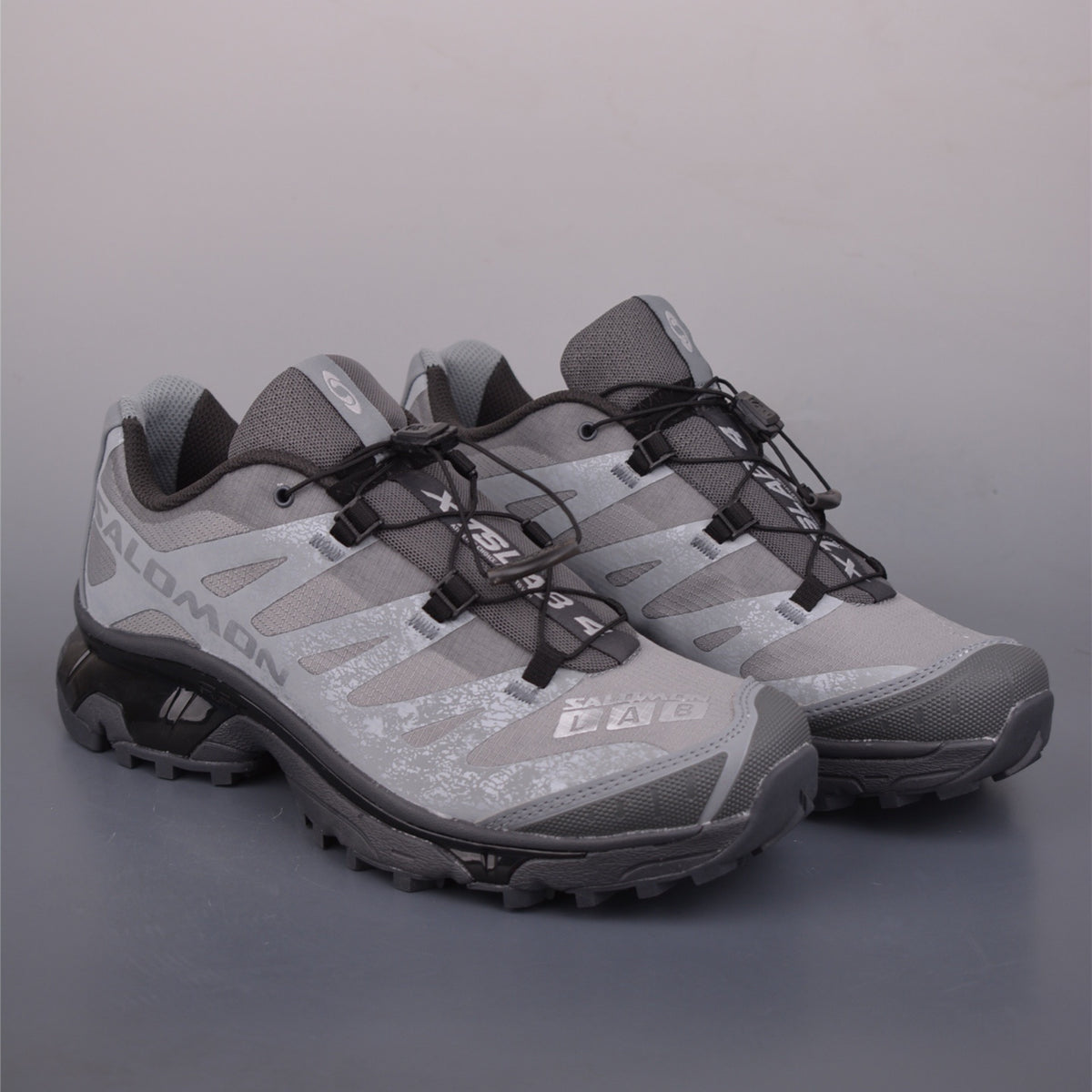 Salomon XT-4 OG PROTECTIVE Monument Asphalt Footwear Silver Sneakers L47876900