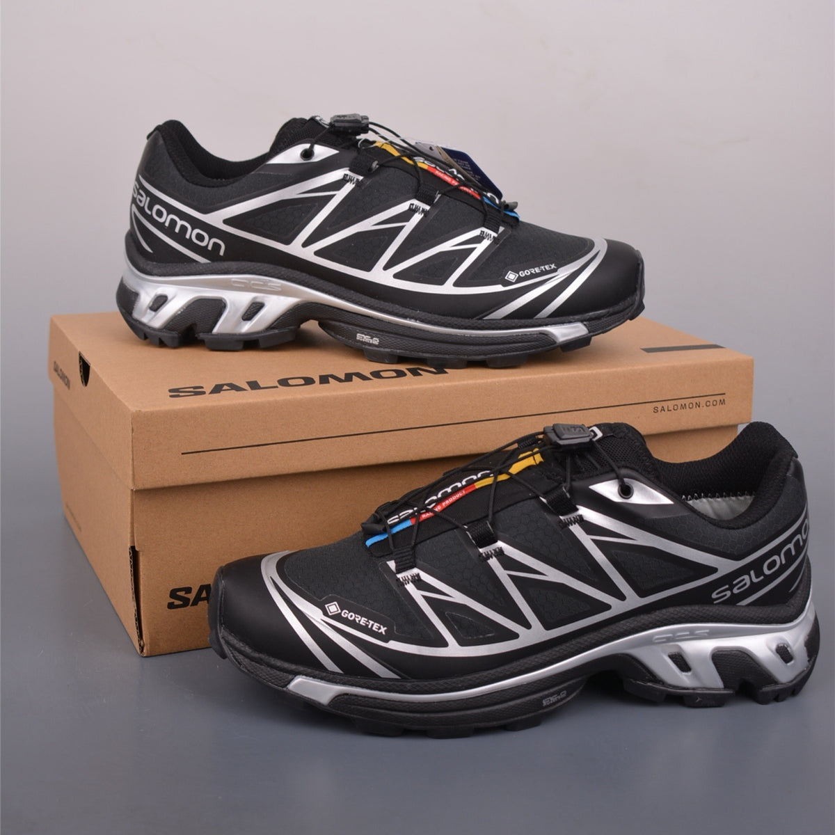 Salomon XT-6 GTX Sneakers Black Silver L47450600
