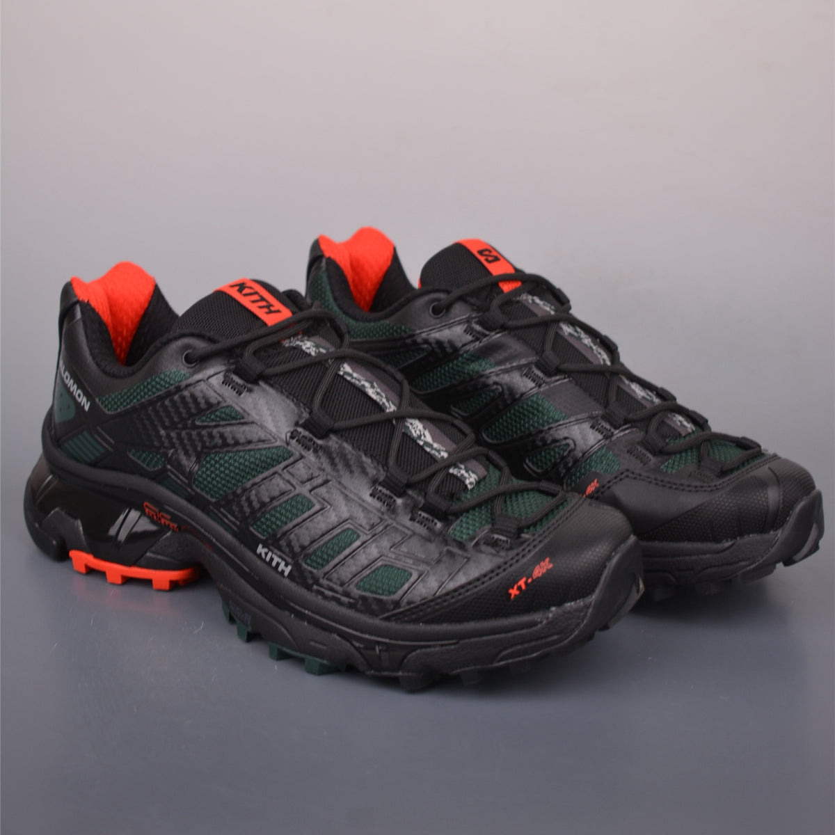 Kith x Salomon XT-4K Black Red L47772300