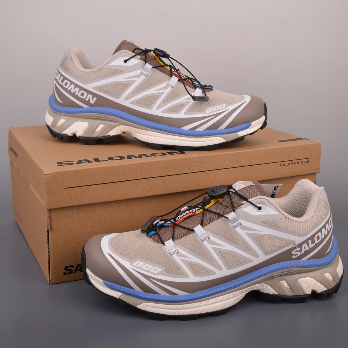 Salomon XT 6 Silver Cloud Ultramarine L47739100