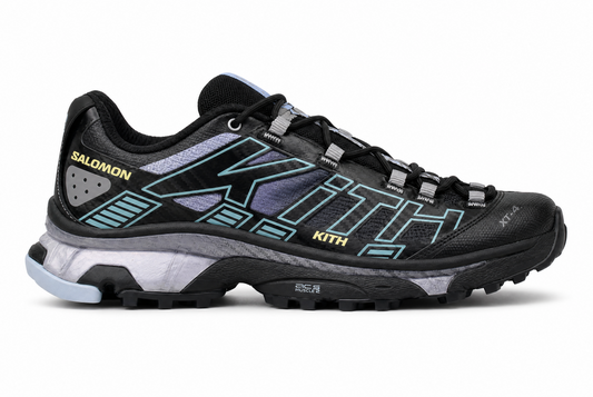 Kith x Salomon XT-4K Black Alloy Blue Fog L45450800