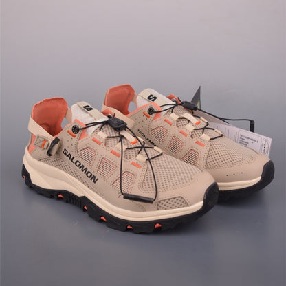 Salomon solamphibian off-white orange river tracing sneakers L47432400