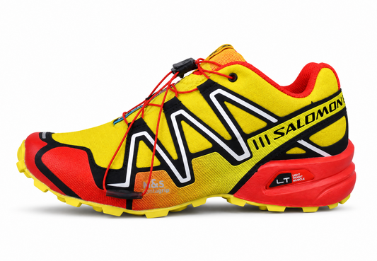 Salomon Speed Cross 3 Sulfur Yellow Red sneakers L47493600