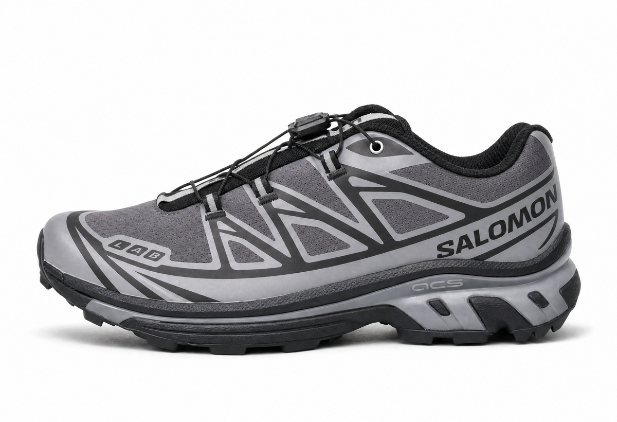 Salomon XT-6 Nocturne Vision Black Footwear Silver L49131400