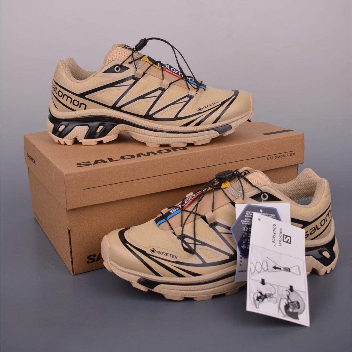 Salomon XT-6 GTX Khaki 474455