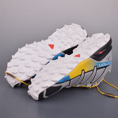 Salomon Speed Cross 4 Grey Yellow Sneakers 412777