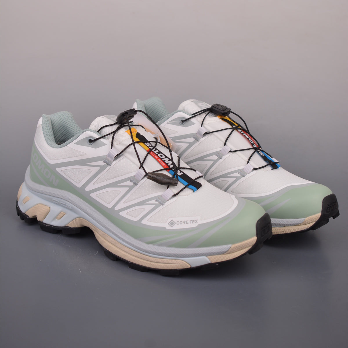 Salomon XT 6 White Green Milieu L47990000