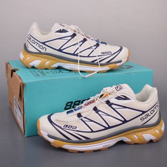 Salomon XT-6 ADV Beige Purple Yellow L41454600
