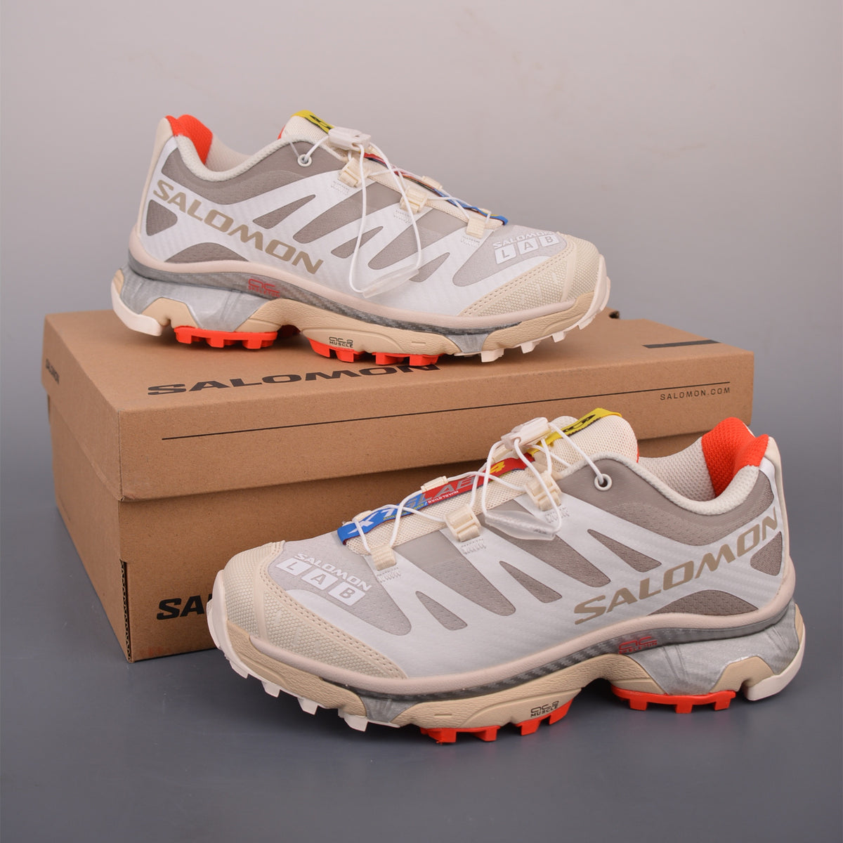 Salomon XT-4 OG Vanilla Ice Fiery Red L47133100