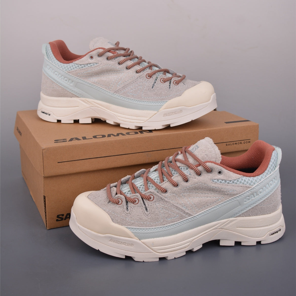 Salomon X-ALP Leather Ice Flow Russet sneakers L47725100