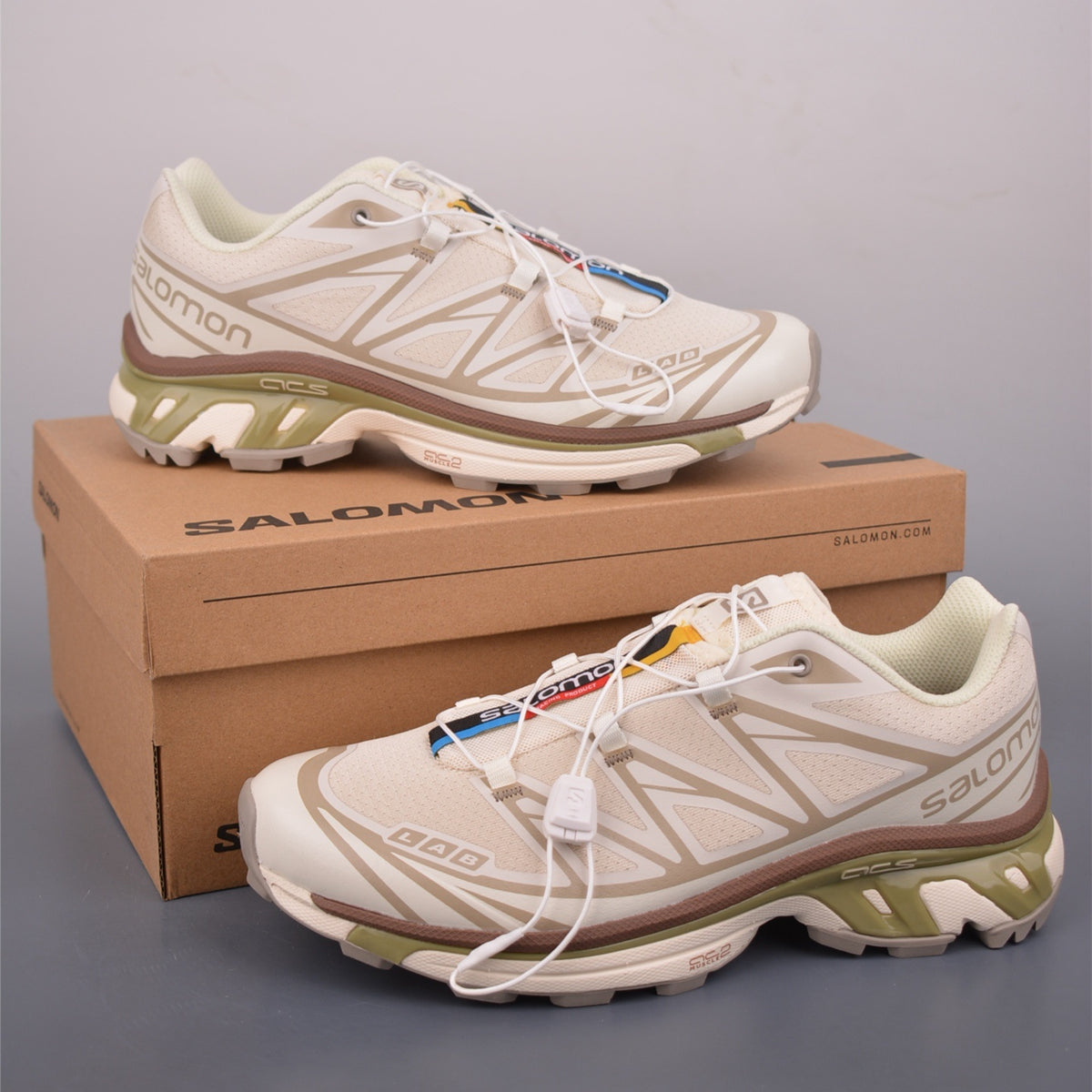 Salomon XT-6 GTX Sneakers Turtledove L41751000