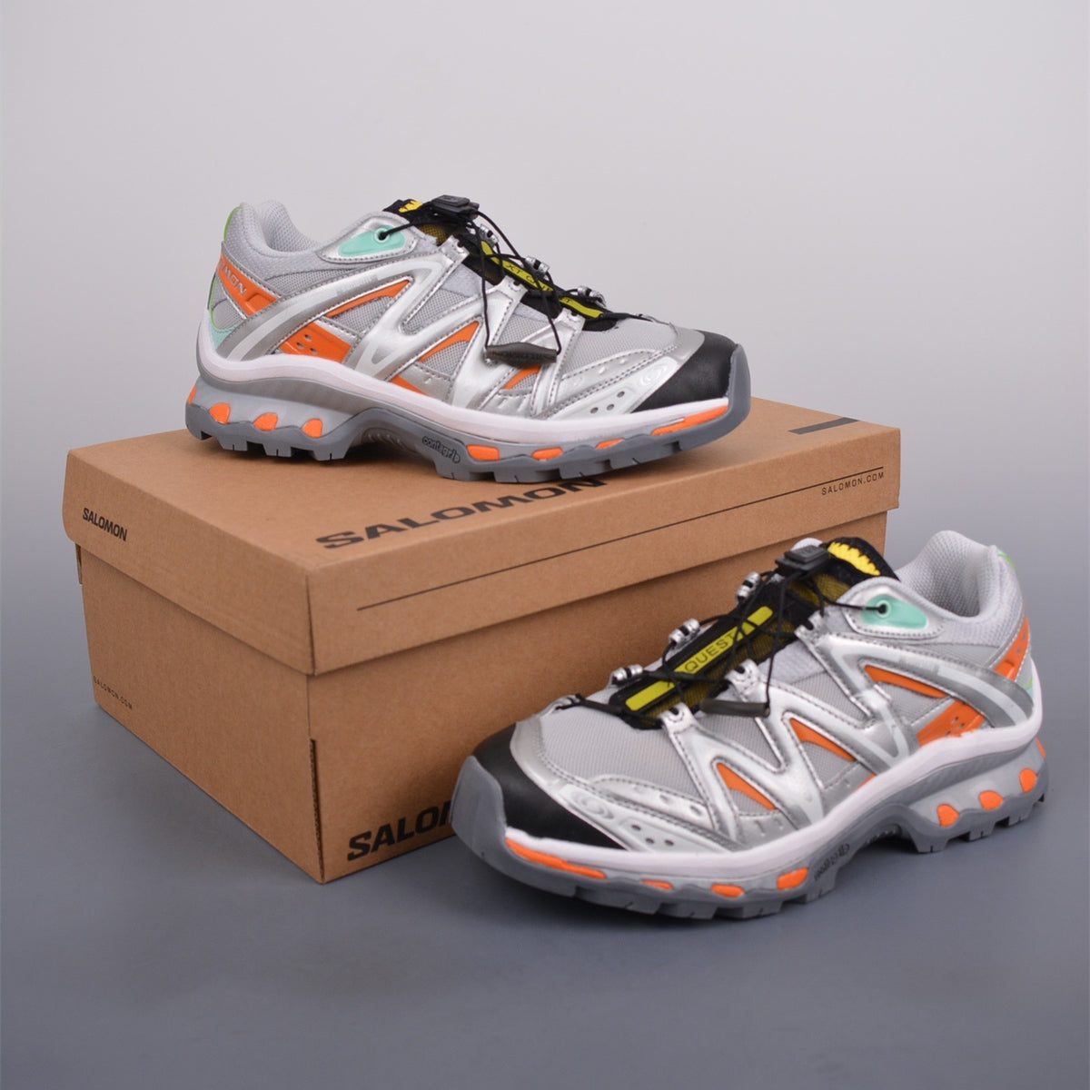 Salomon XT-Quest ADV Sliver Mint Orange 471644