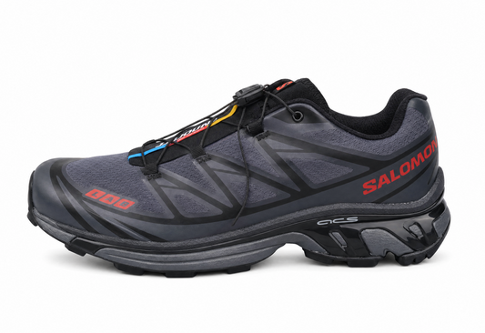 JJJJound x Salomon XT-6 Ebony Fiery Red L49130300
