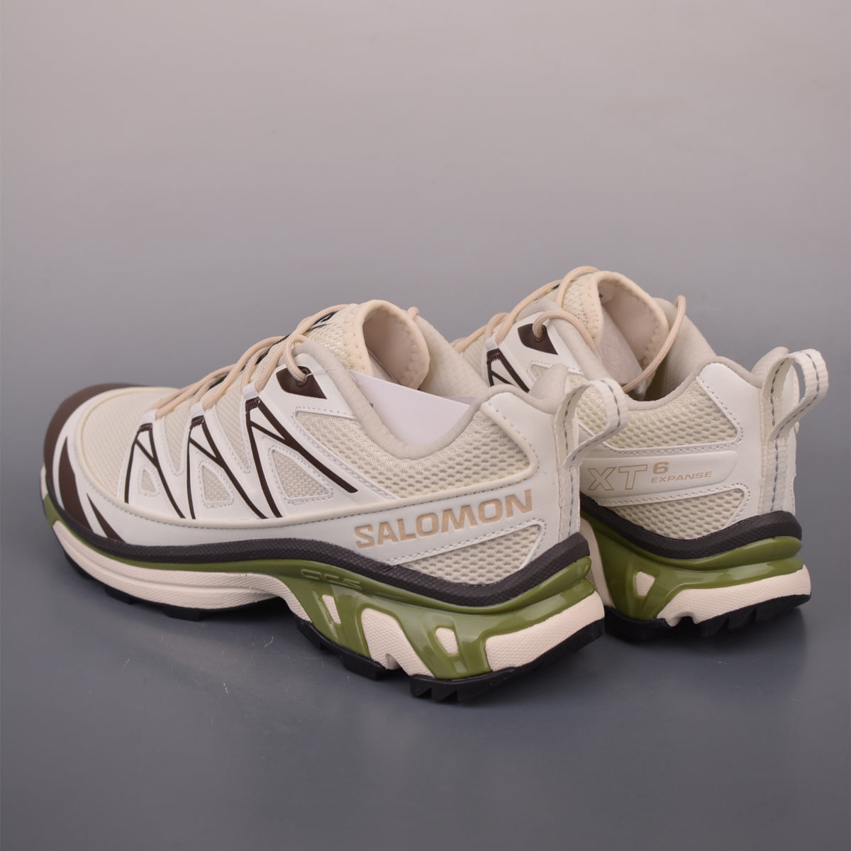 Salomon XT-6 Vanilla Ice Black Coffee Calla Green L47808500