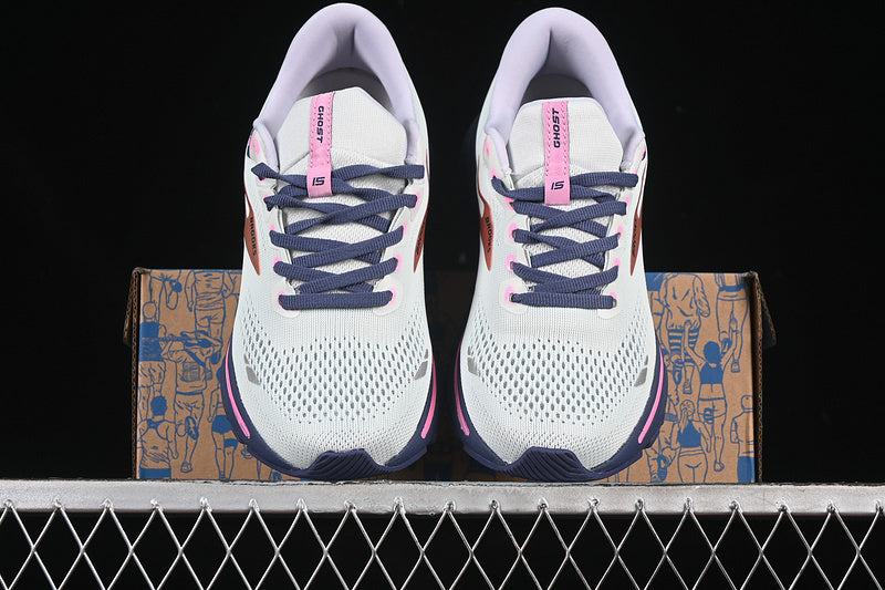 Brooks Ghost 15 Sports Casual Breathable Professional Running Shoes