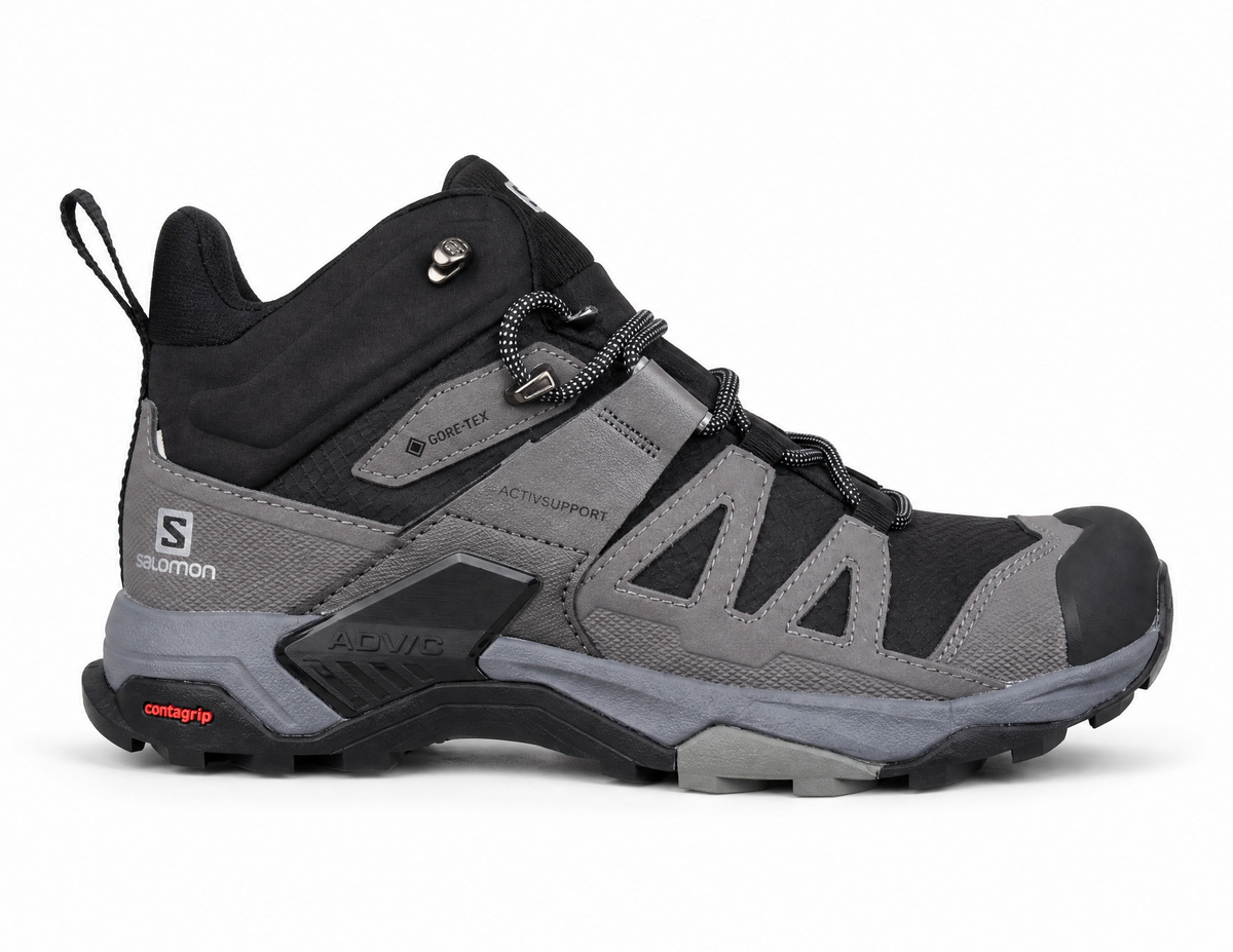 Salomon X ULTRA 4 MID GTX Gray Black L4129340