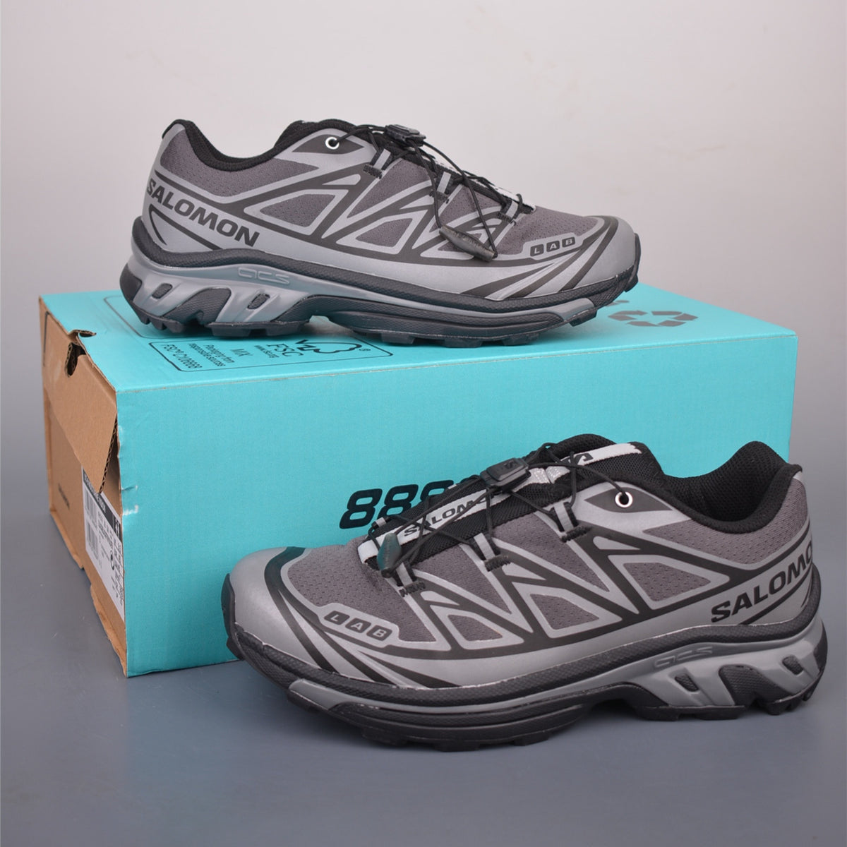 Salomon XT-6 Nocturne Vision Black Footwear Silver L49131400
