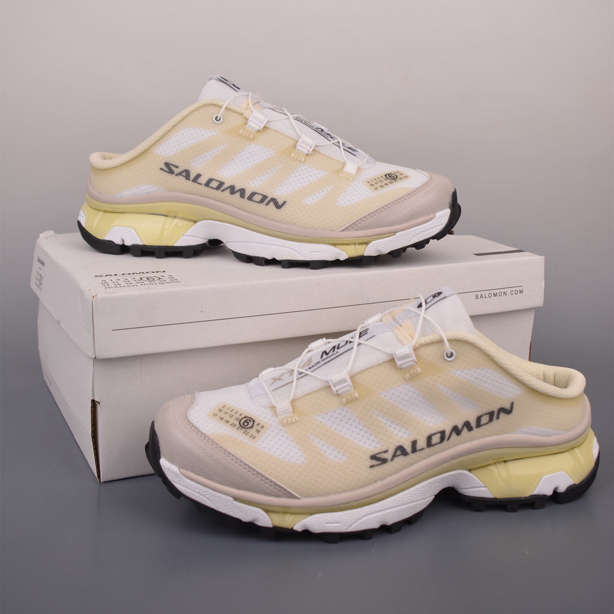MM6 Maison Margiela x Salomon XT-4 Mule White Green Haze L47811200