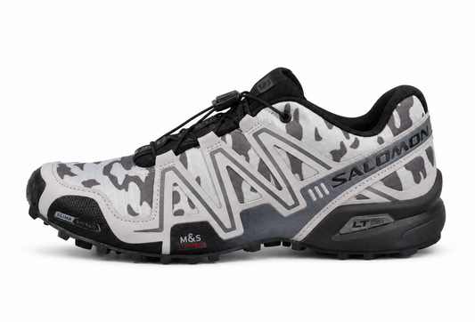 Salomon Speed Cross 4 Gray Camo Sneakers 412777