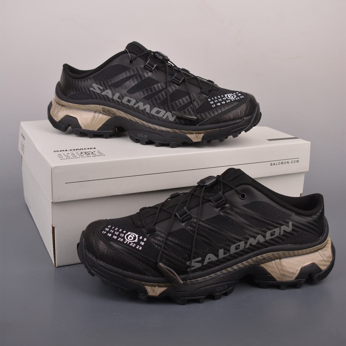 MM6 Maison Margiela x Salomon XT-4 Mule Black L47535900