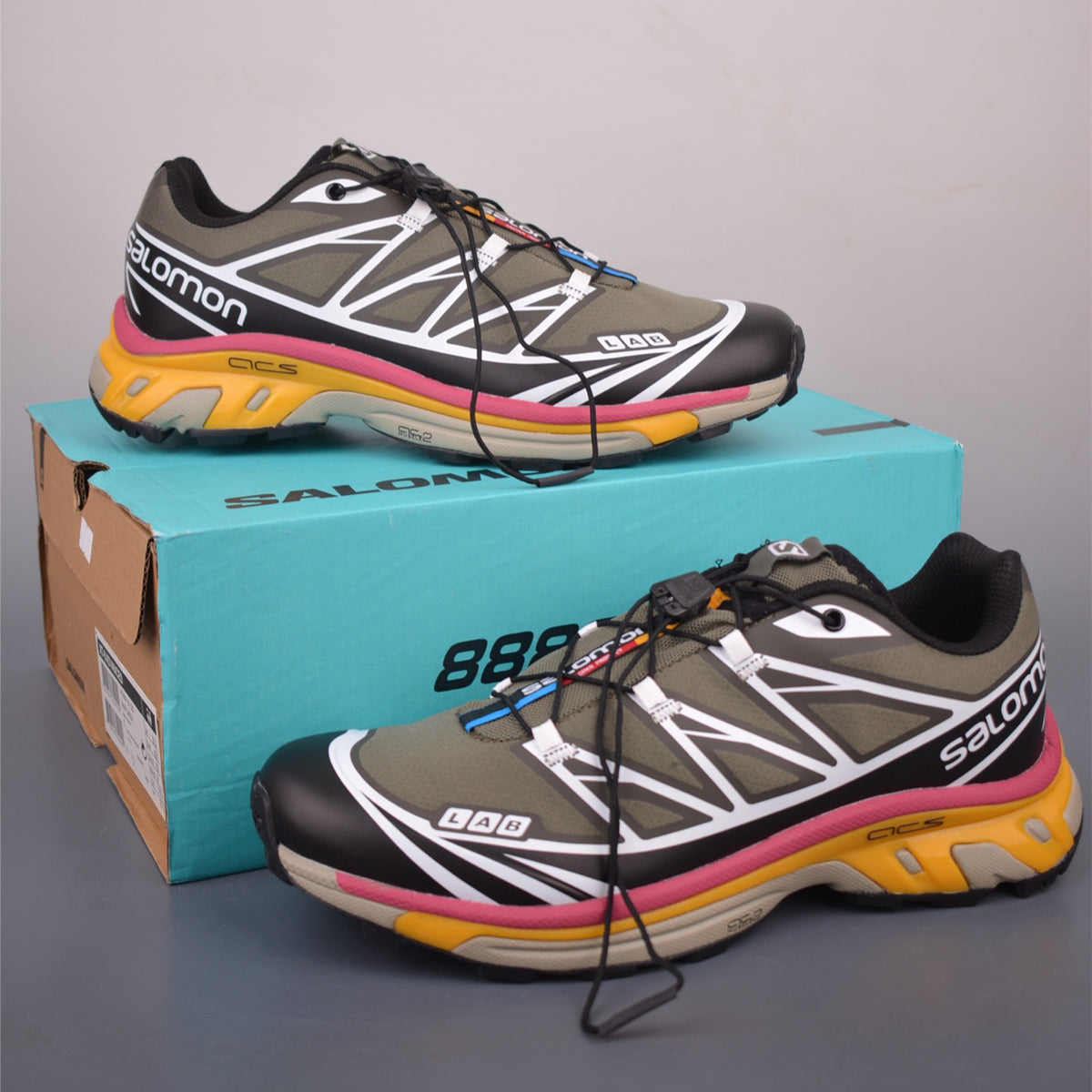 Salomon XT-6 RECUT Beluga Russet Orange L47305600